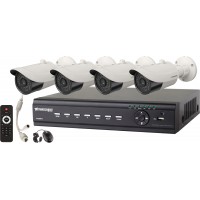 8-CH 3 MegaPixel PnP IP Surveillance Package